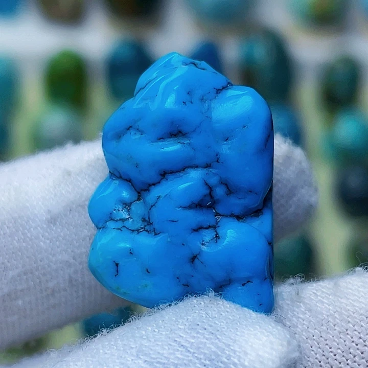 未镶嵌绿松石随形