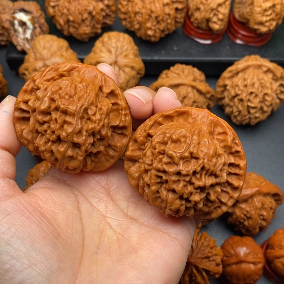 文玩核桃把件51官帽