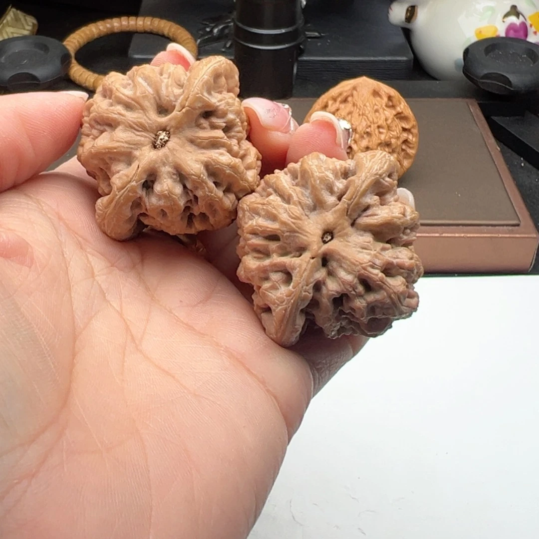 文玩核桃把件金公子45