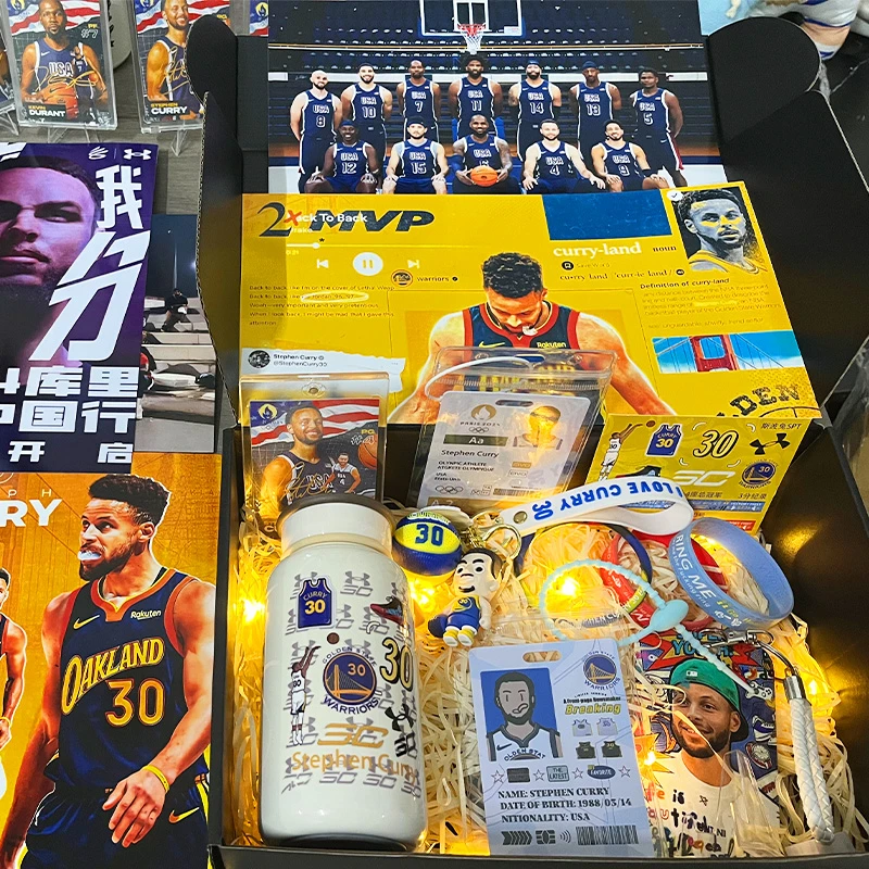 库里保温杯背包挂件摆件礼盒欧文套装生日礼物新年礼物