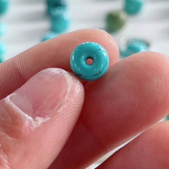 绿松石珠宝奇石未镶嵌二****月