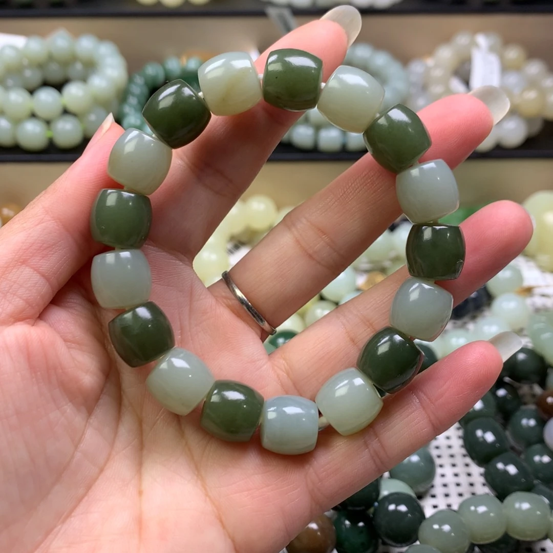 和田玉手链未镶嵌