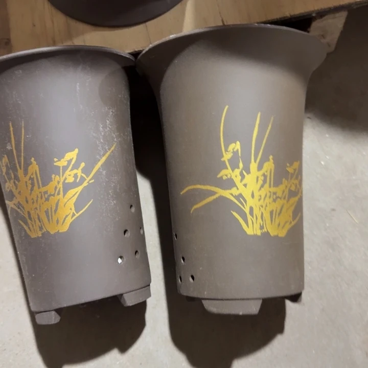 紫砂花盆 包邮包破损