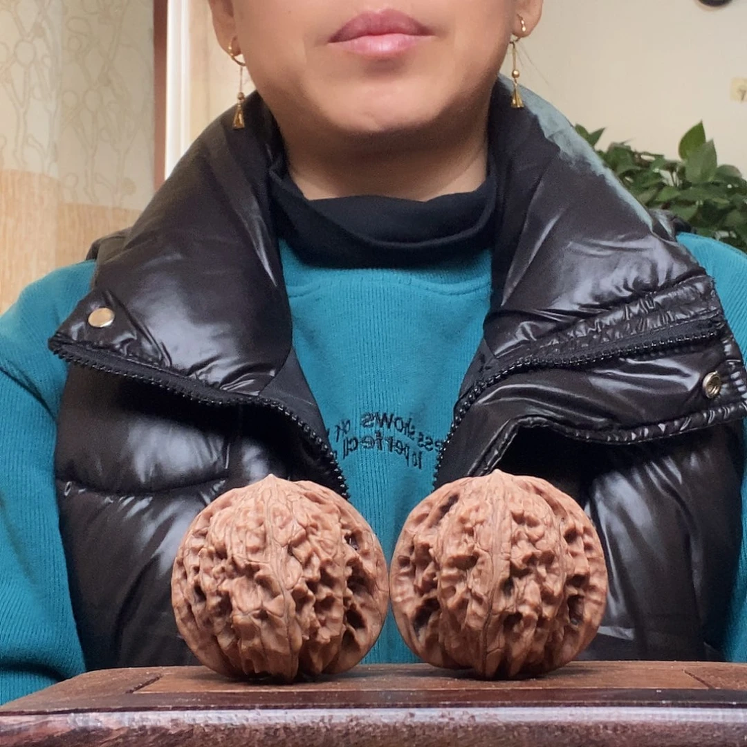 文玩核桃吊坠磨盘