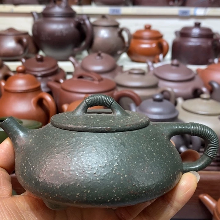 茶壶紫砂微瑕处理一把