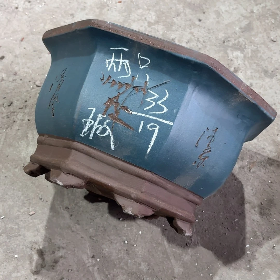 紫砂宜兴紫砂花盆，现货发