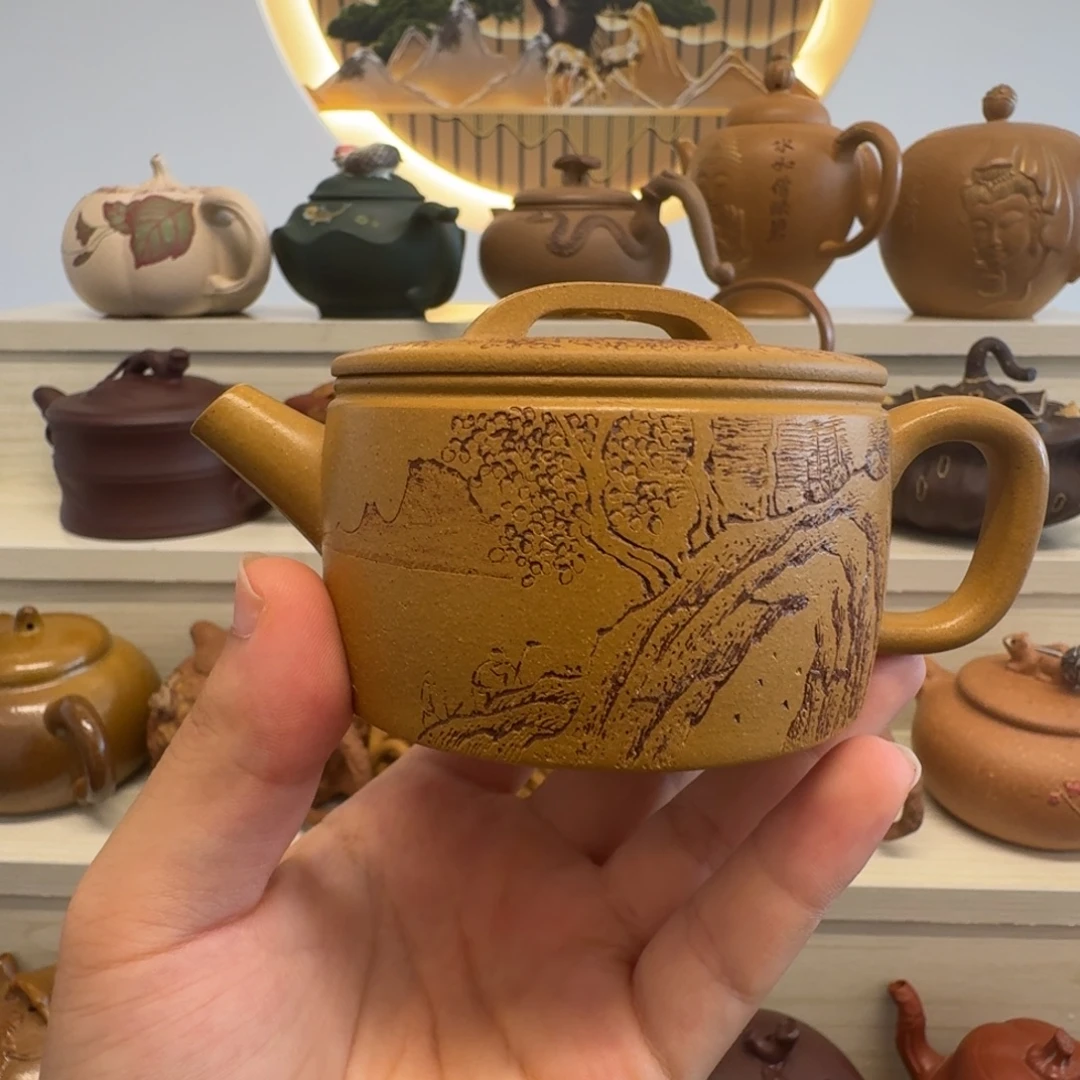 茶壶紫砂孤品一只