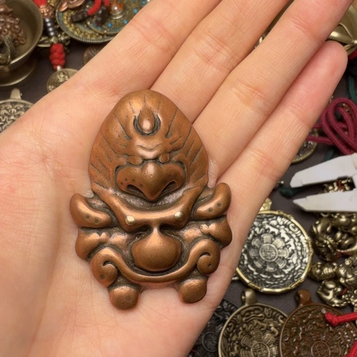 0***%藏传文玩九宫如图