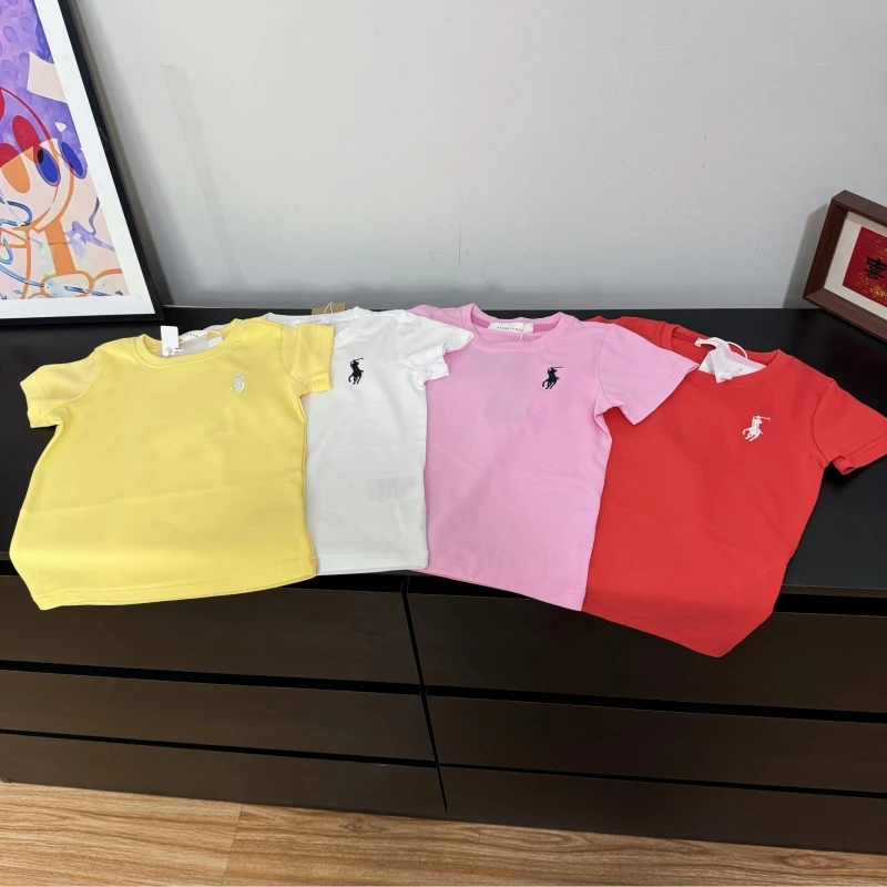 清货~夏季男女童圆领透气舒适柔软儿童T恤