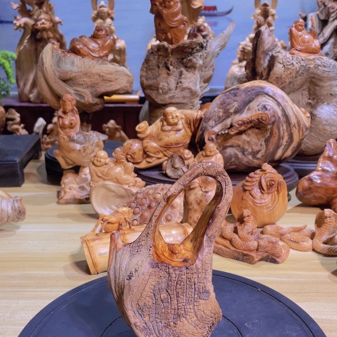 柏木太行崖柏工艺品