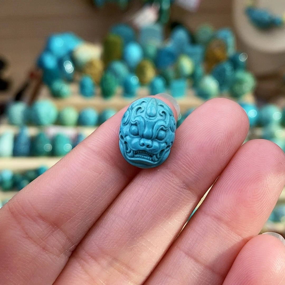 绿松石珠宝奇石未镶嵌