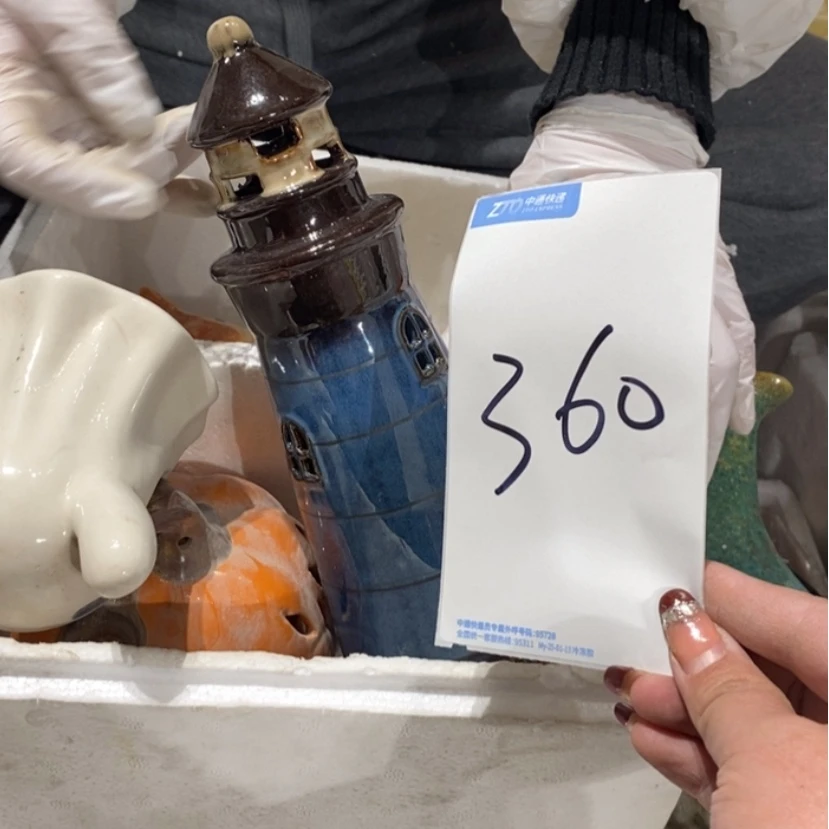 【闪购商品】摆件陈*姐陶瓷摆件瑕疵特卖