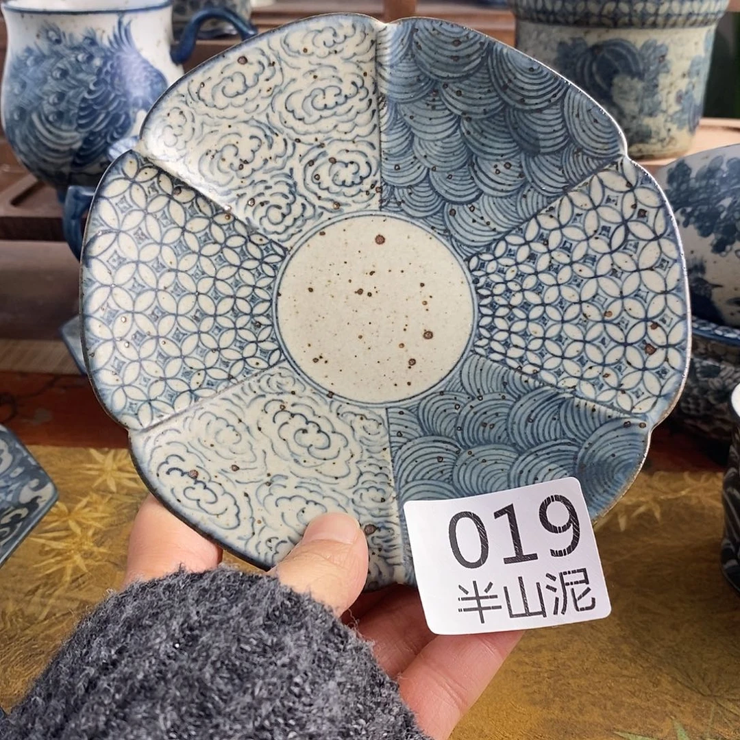 陶手工手绘青花高温陶瓷