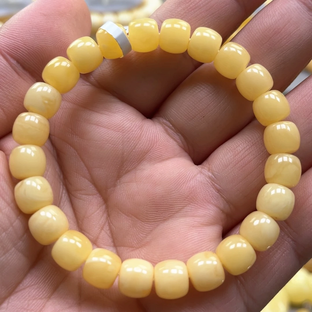 琥珀手链未镶嵌手串
