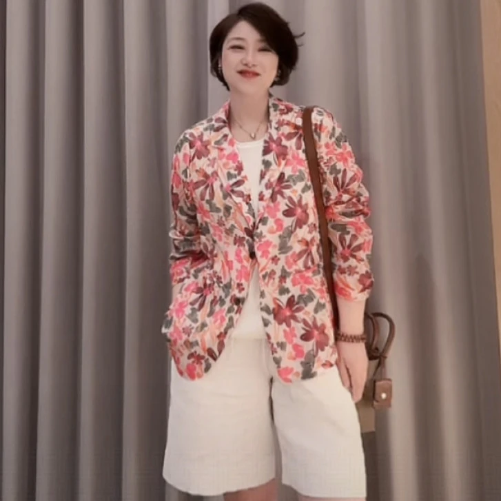 【U.M】苎麻百搭轻奢西装外套