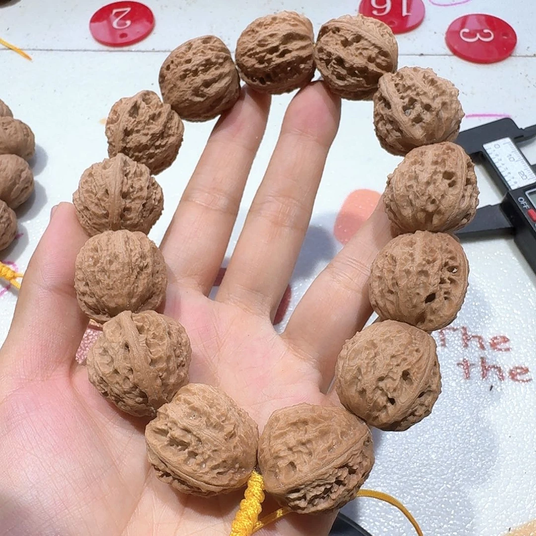 核桃手串/手链11号边肚高25