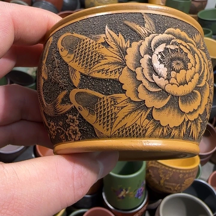 茶杯紫砂全手工制作工艺