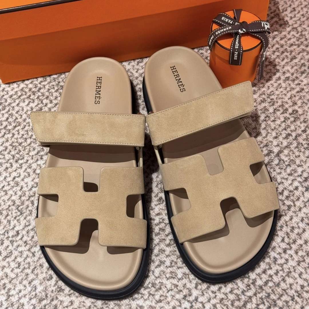 未使用 Hermes/爱马仕  二舅拖鞋 凉鞋37.5码