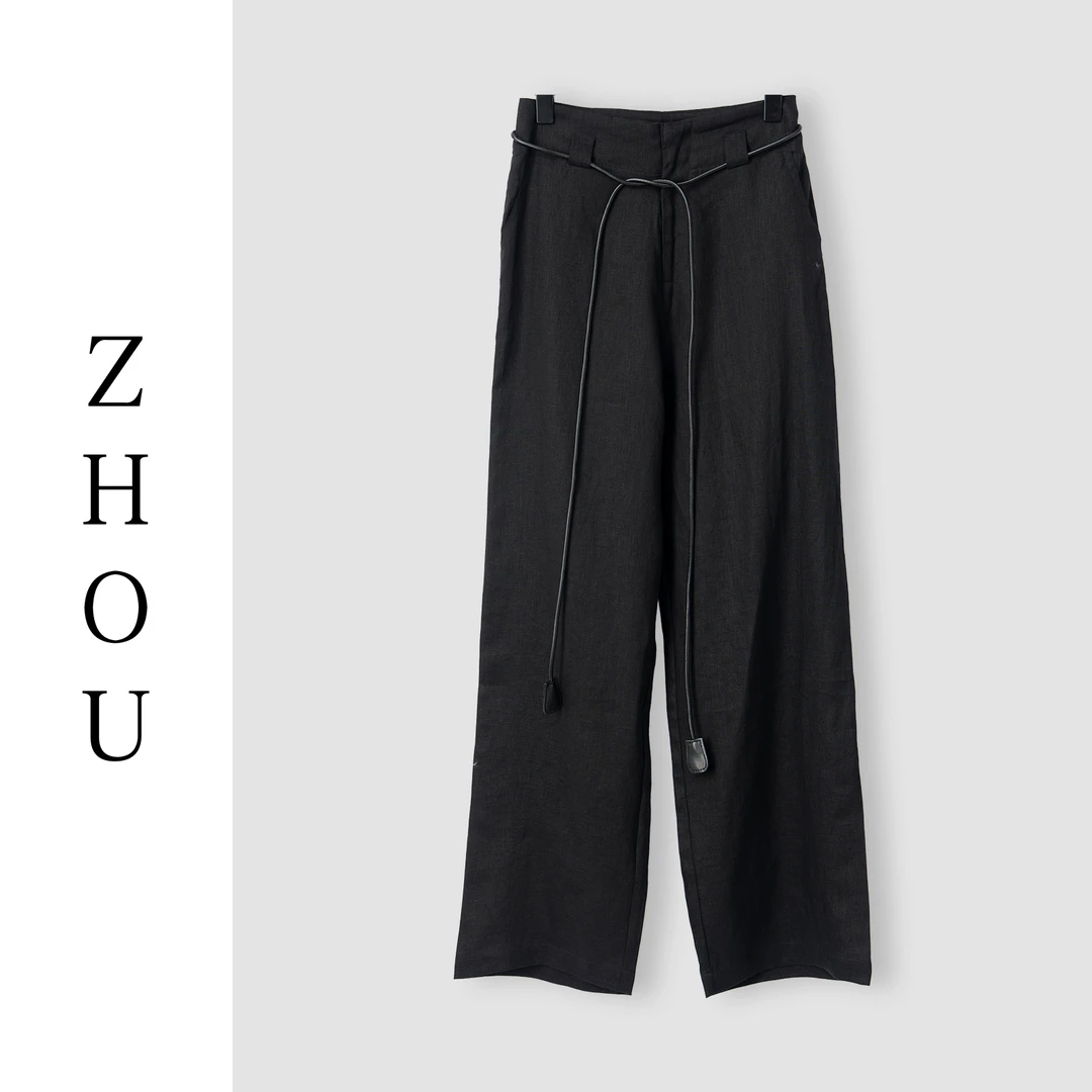 （周哥甄选）黑色裤子-23820