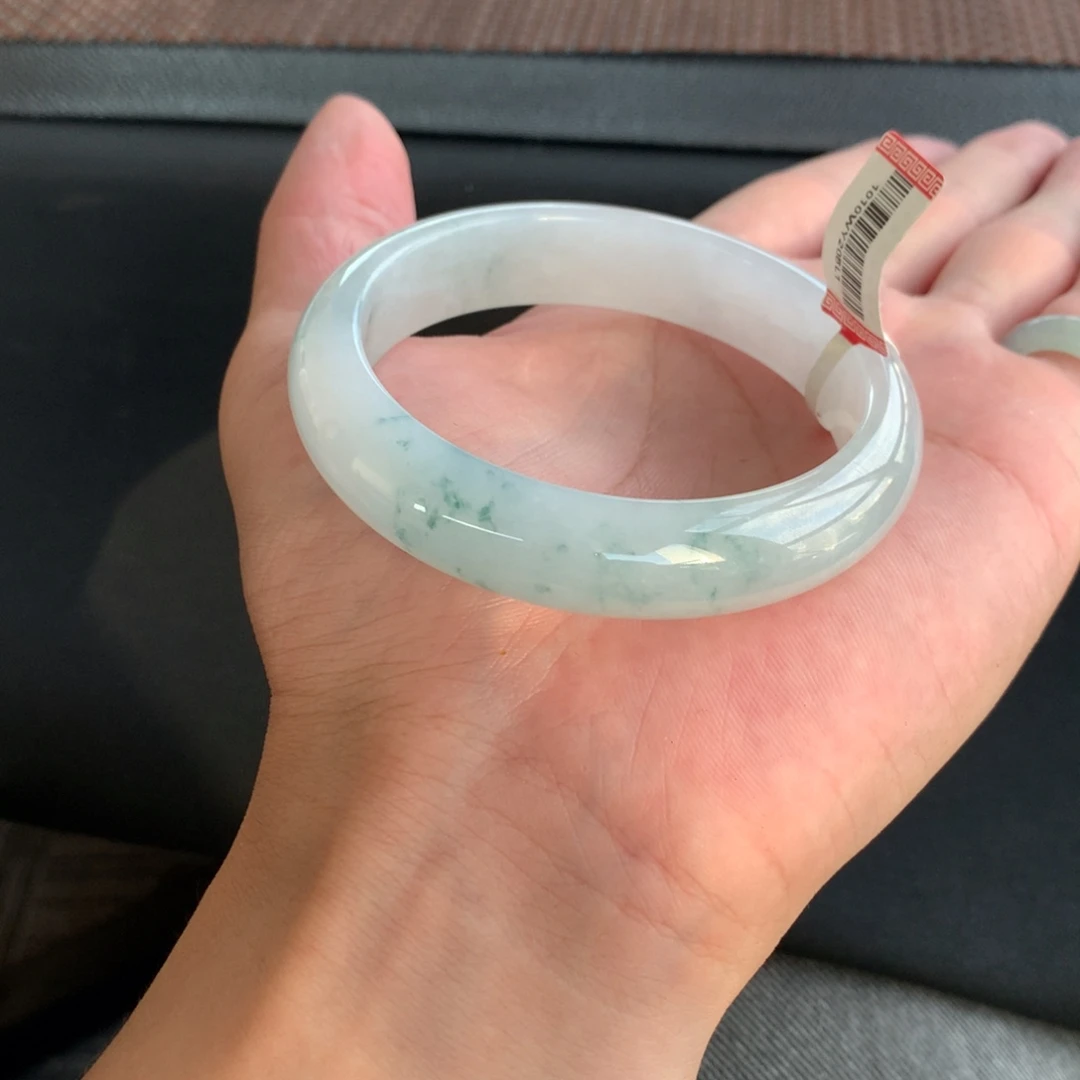 翡翠未镶嵌手镯70号60