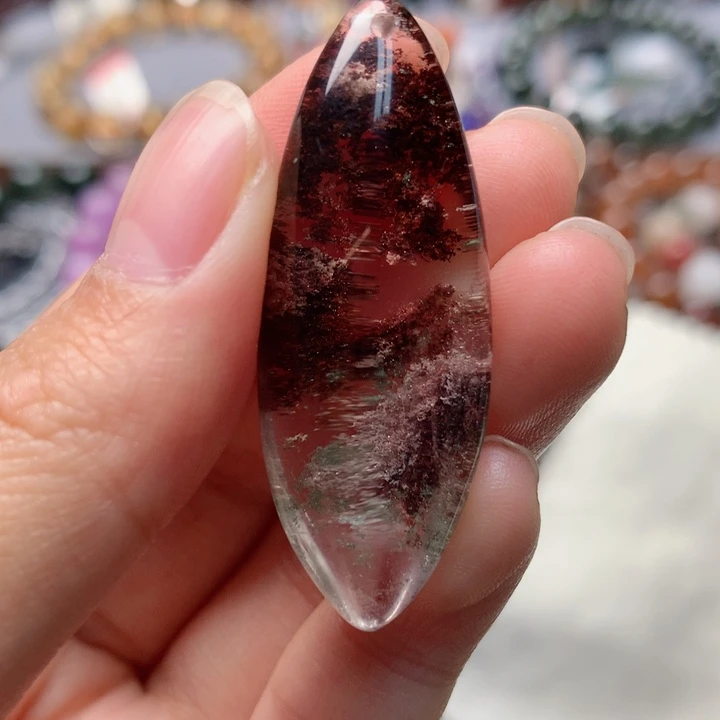 水晶吊坠(不含链)未镶嵌