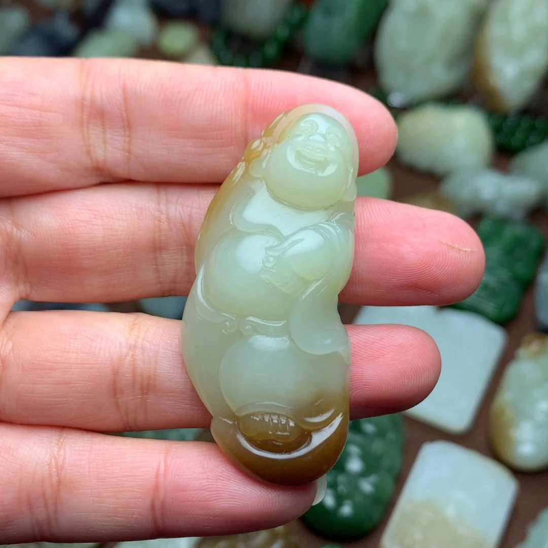 和田玉挂件未镶嵌