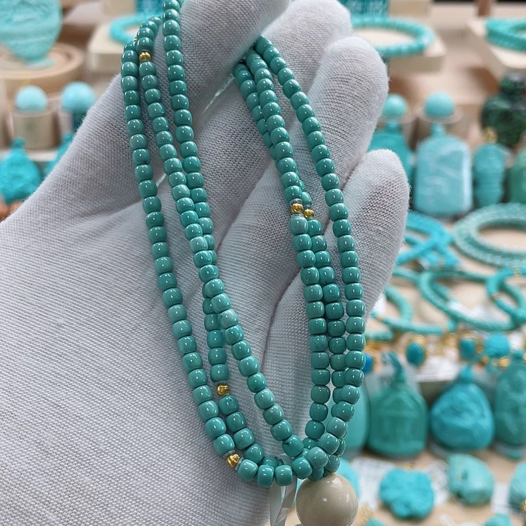 绿松石未镶嵌珠宝奇石