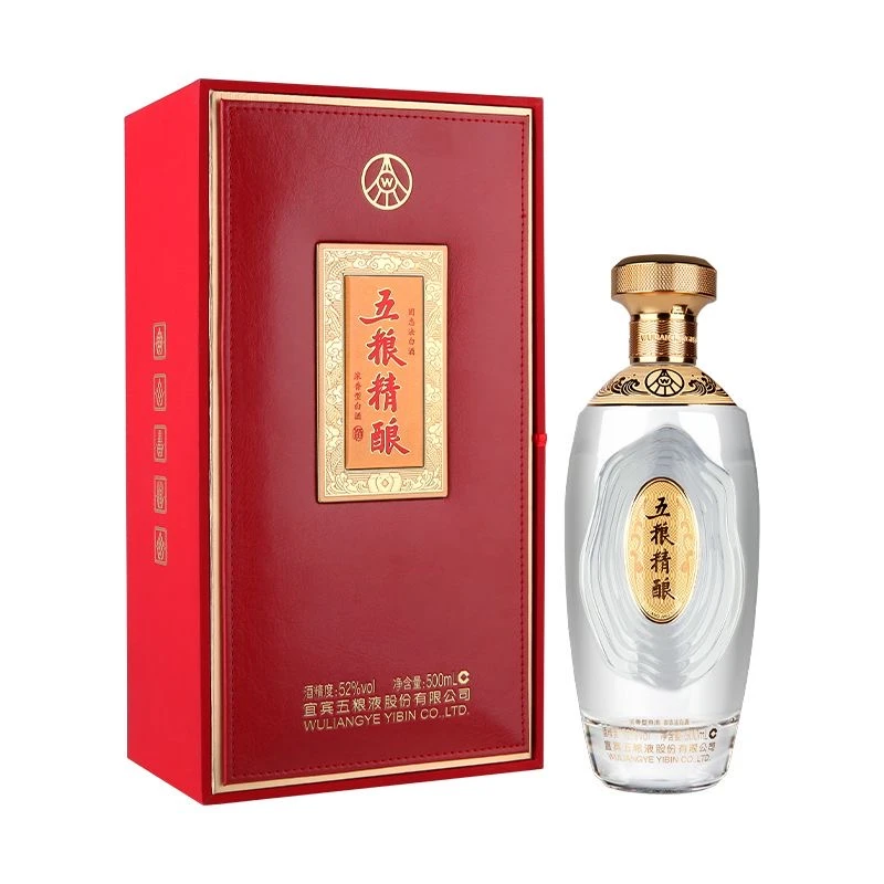 五粮液股份公司出品五粮精酿中秋浓香型白酒500ml52度