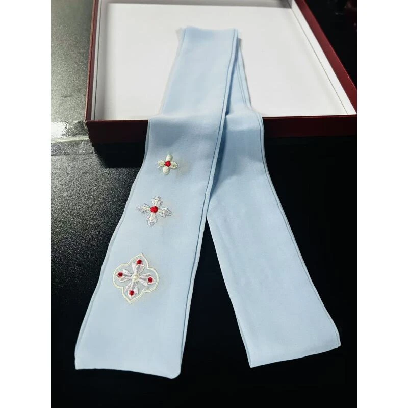 PT20 显白的时尚百搭刺绣 围巾