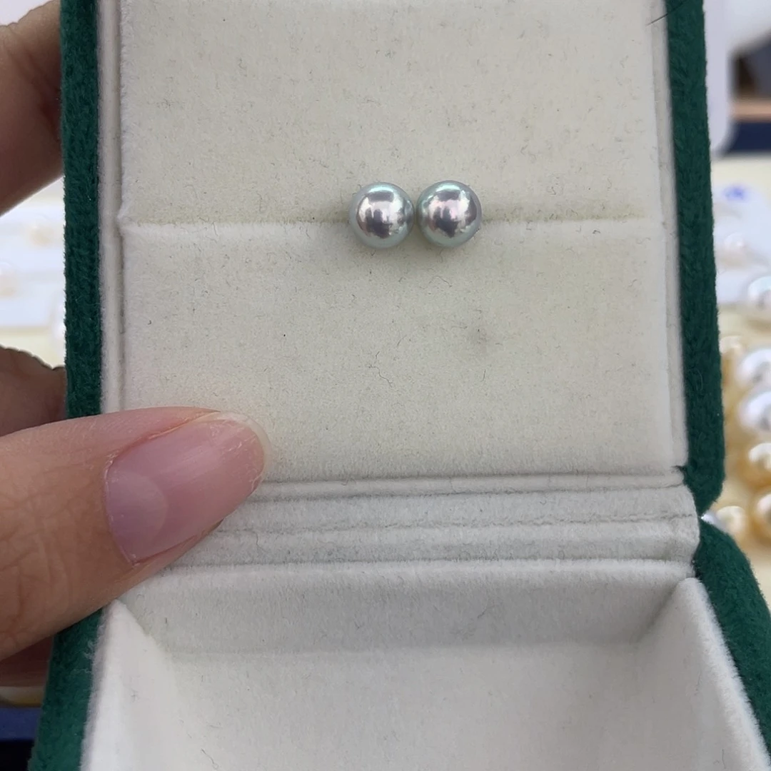 未镶嵌耳饰海水珍珠