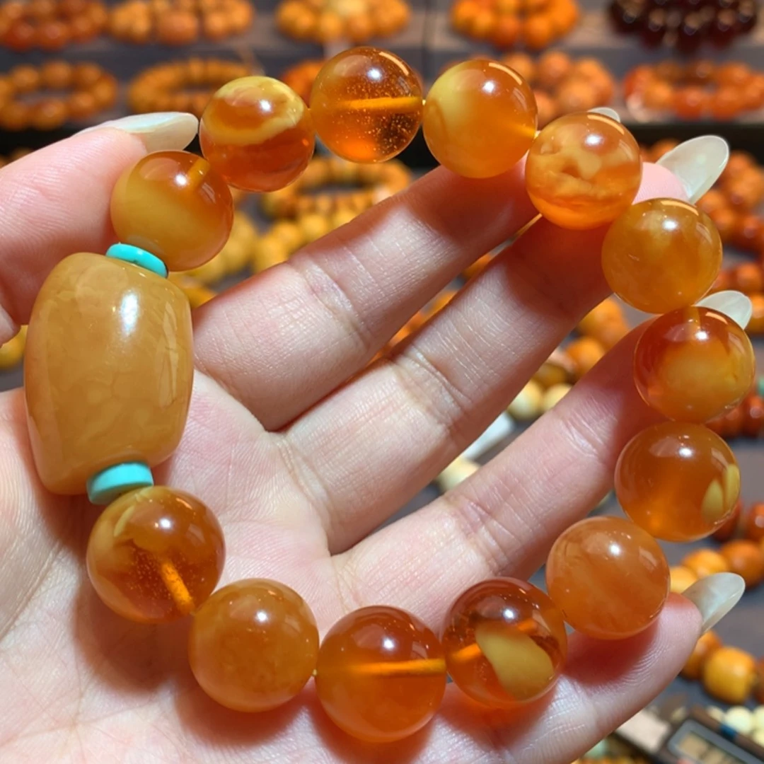 【闪购商品】手串蜜蜡未镶嵌蜜蜡手串