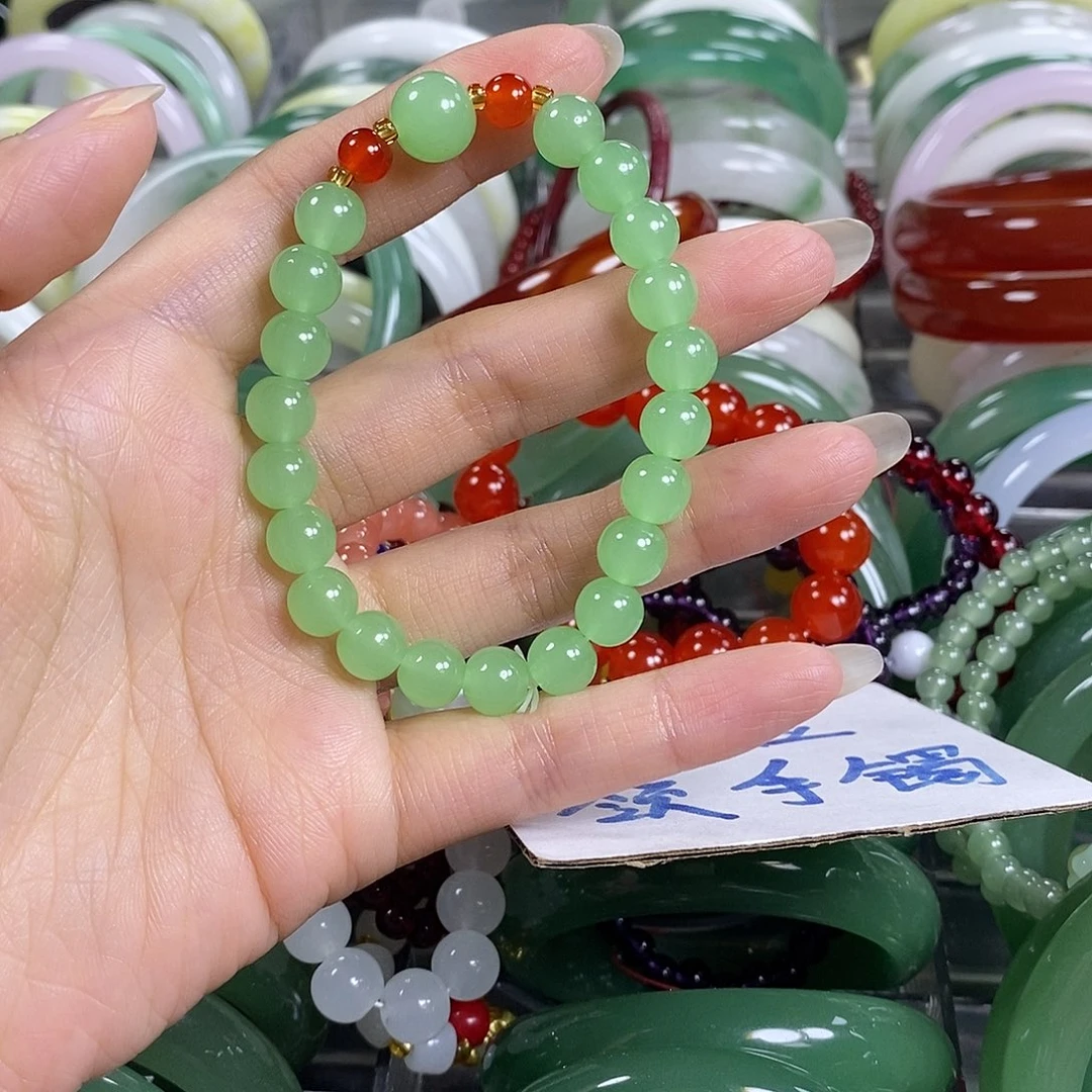 石英质玉手链未镶嵌