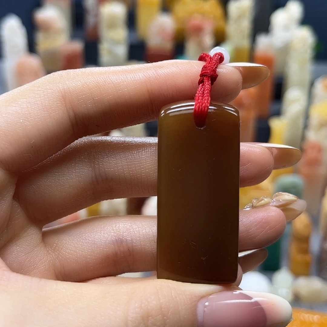 寿山石印石半*烟包邮包刻9099