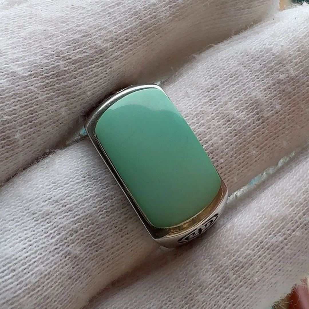 绿松石配饰银S925镶嵌