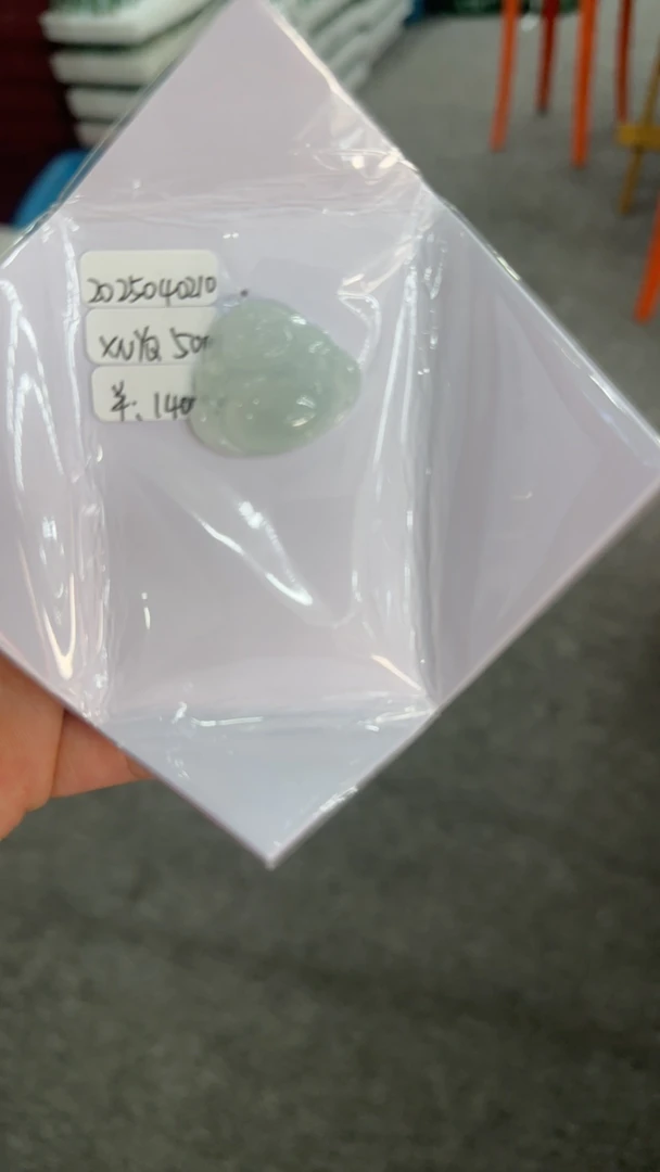 A货佛公玉石挂件弥勒佛玉佩