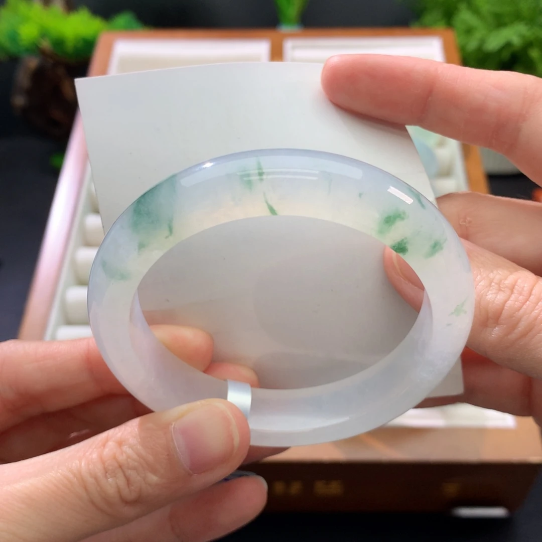 翡翠未镶嵌手镯闪购 16