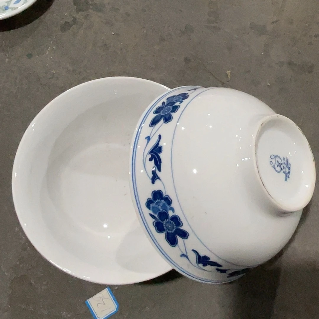 醴陵瓷直播供货基地16.5厘米面碗