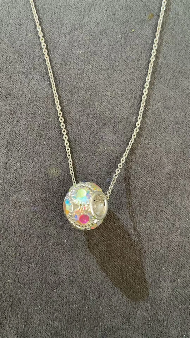 福玺甄选多色球吊坠7749