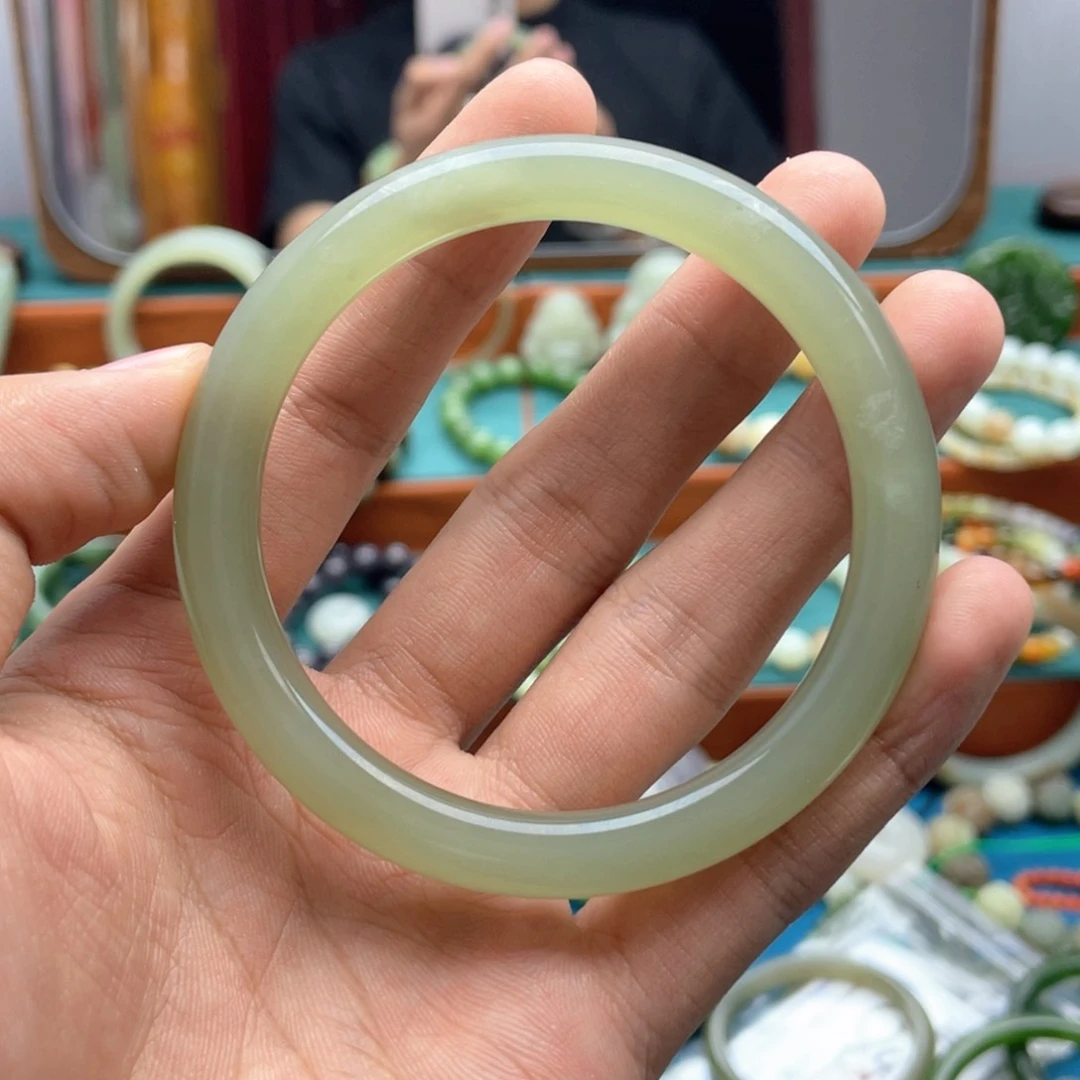 手链未镶嵌和田玉康**茶