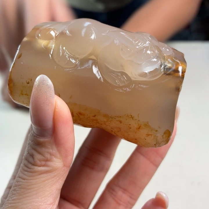 玛瑙/玉髓未镶嵌吊坠(不含链)