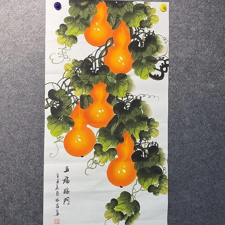 花鸟国画作品手绘