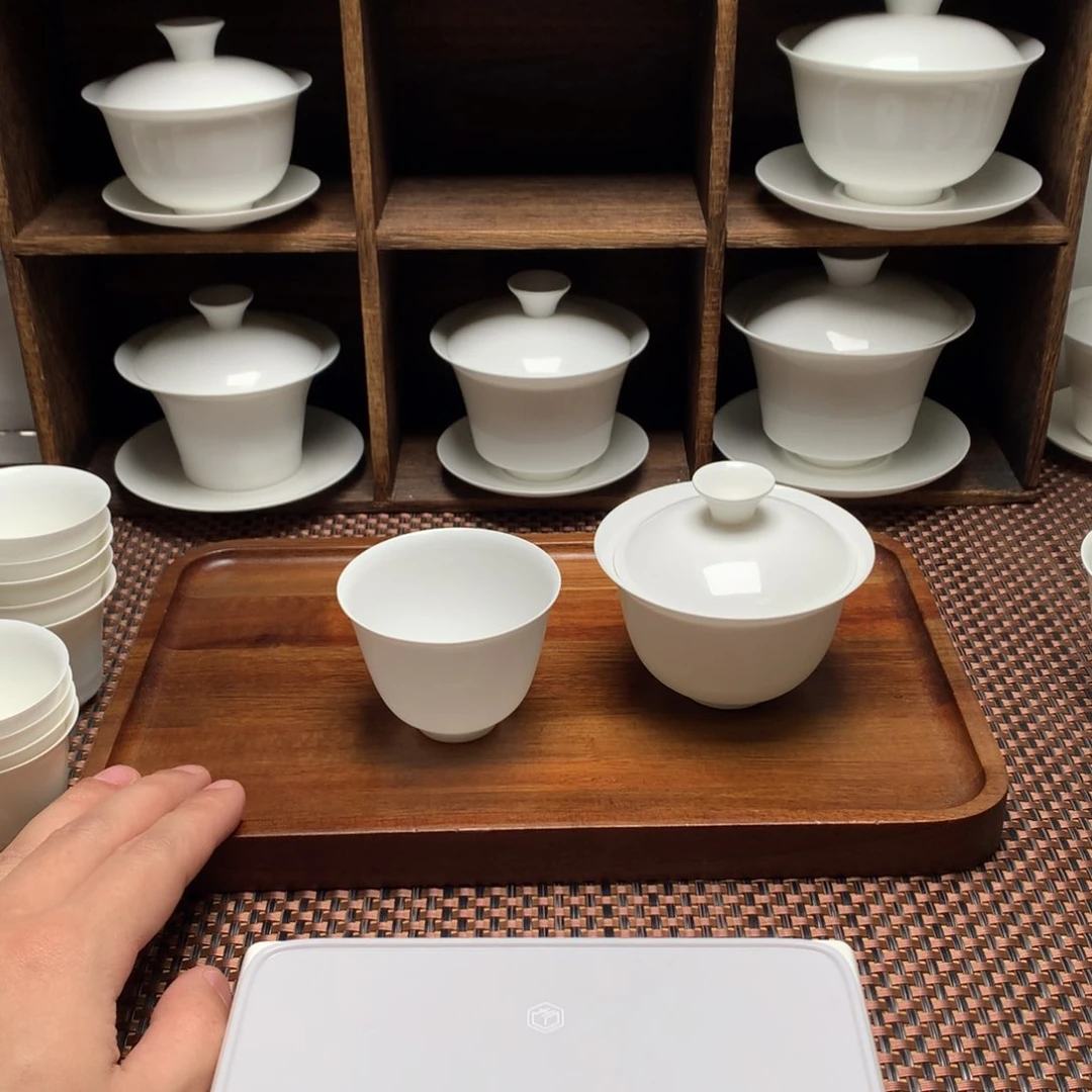 无*二才110➕花神骨瓷薄胎茶具