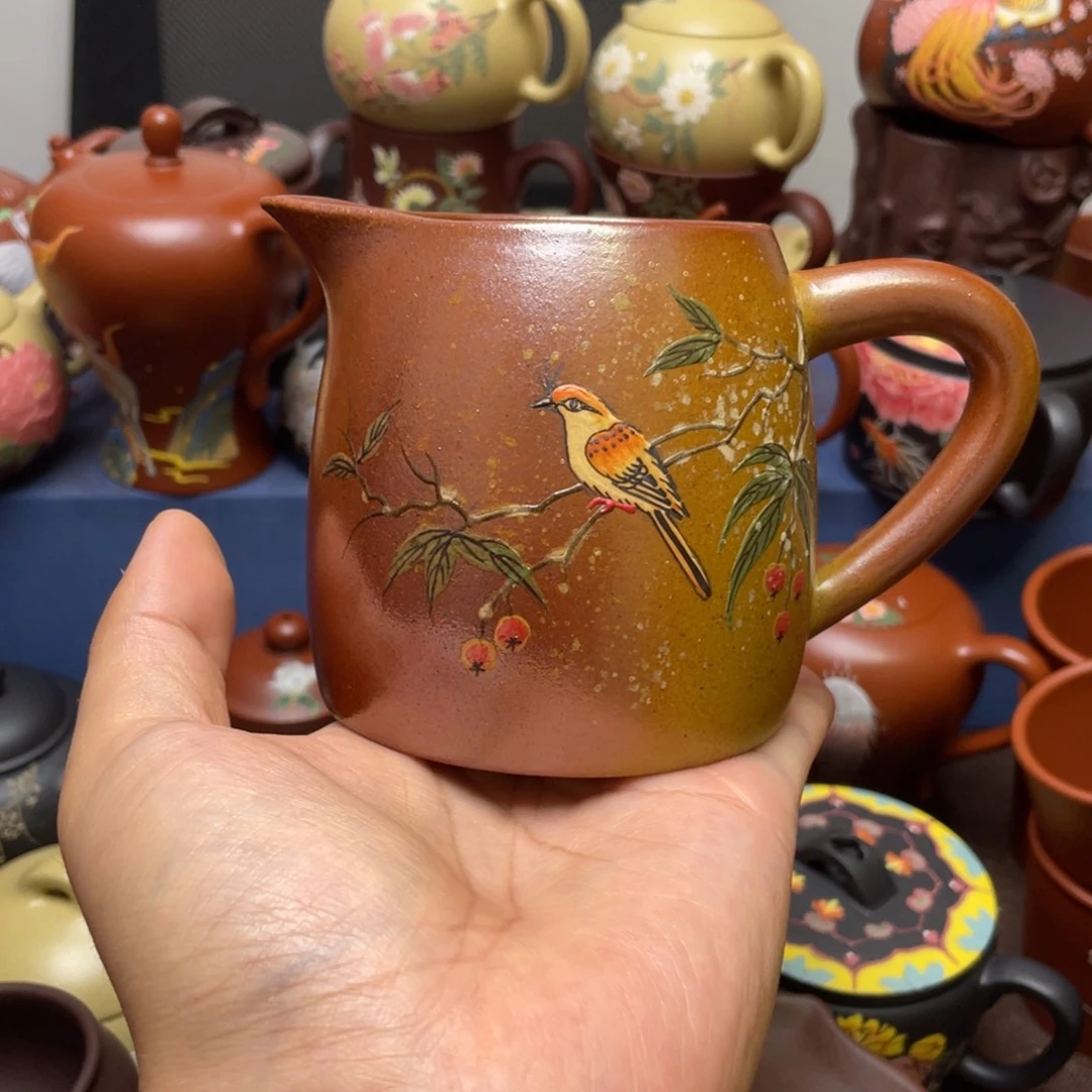紫砂茶杯紫砂公道杯260cc