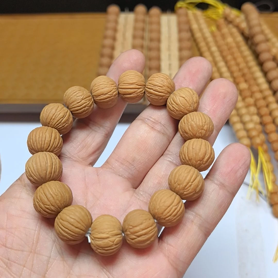 文玩核桃手串猴头核桃原皮原色土豪
