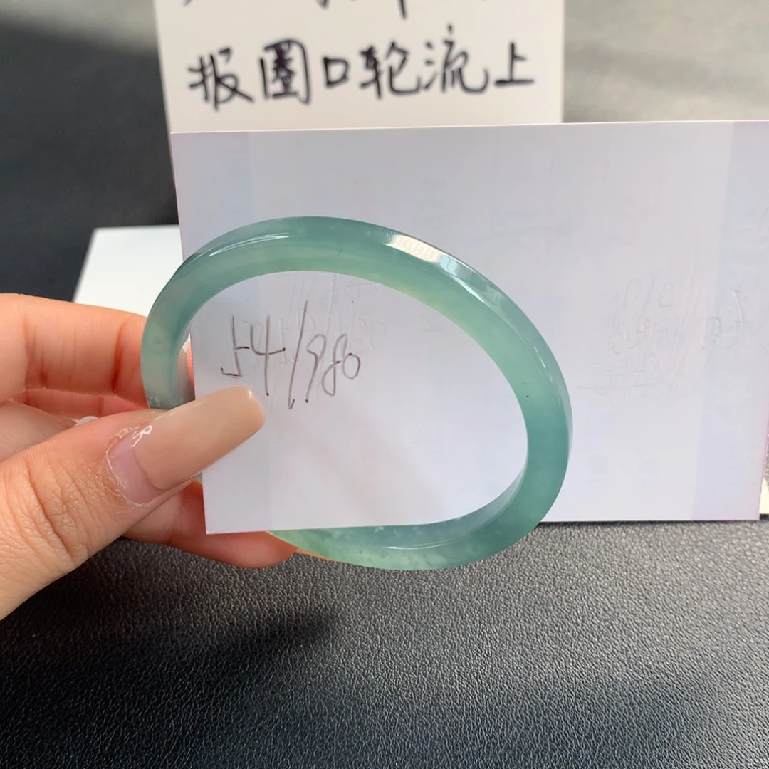 翡翠未镶嵌手镯天然翡翠