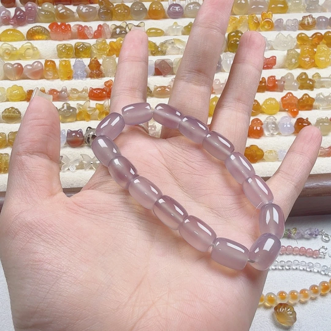 故***里玛瑙/玉髓合金颈饰