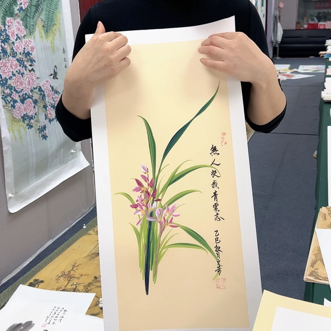 国画宣纸国画纯手绘作品