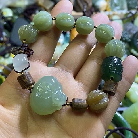 手链未镶嵌和田玉