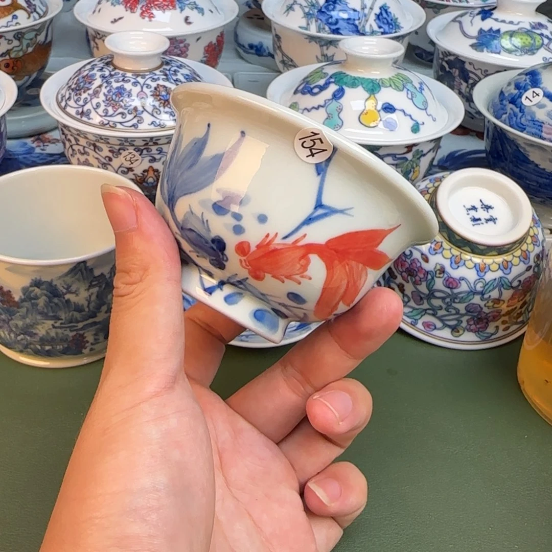 彦祖纯手工手绘茶具154