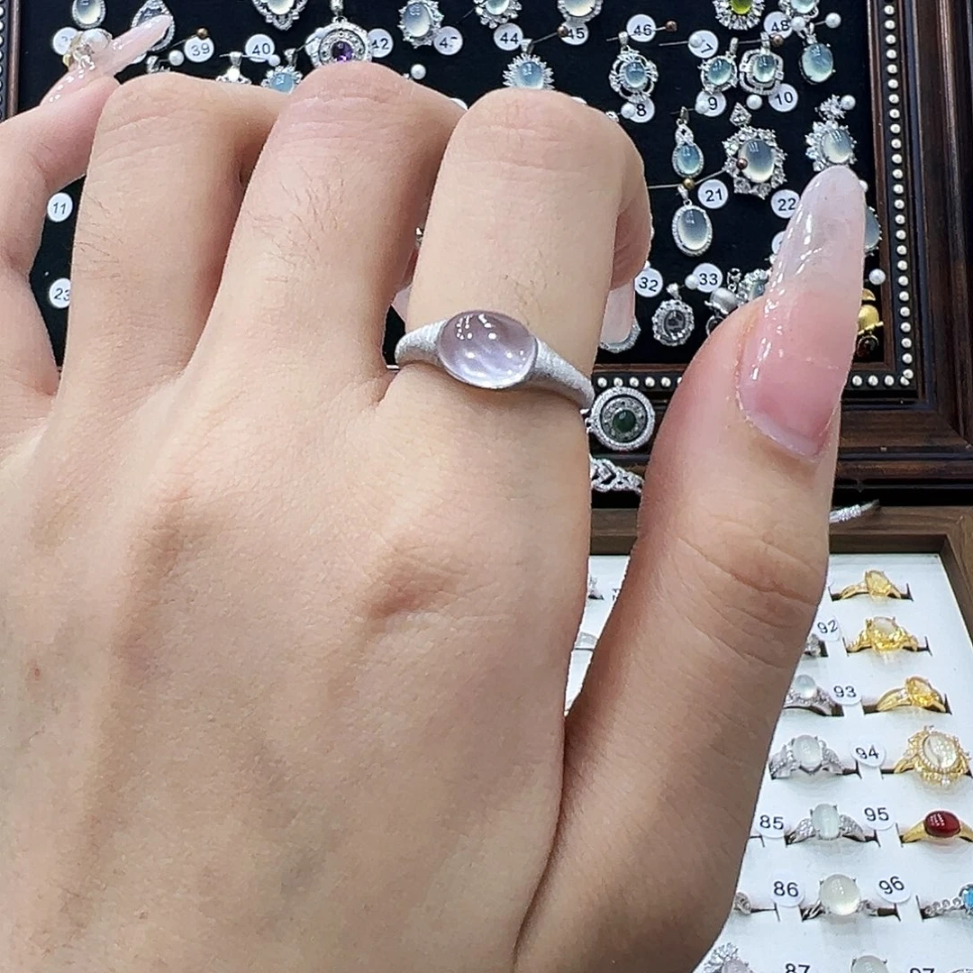 一***日岫玉银S925镶嵌手镯